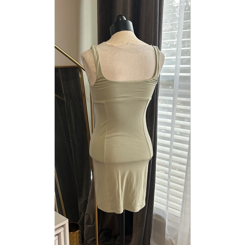 Wilfred Aritzia Free Orbit Dress Green - Picture 3 of 9